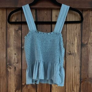 Urban Outfitters: light blue tank top: XS